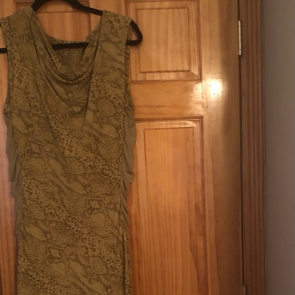 Escada animal print dress for any occasion